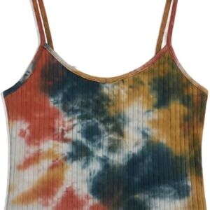 Multicolor Tie-Dye Women's Top